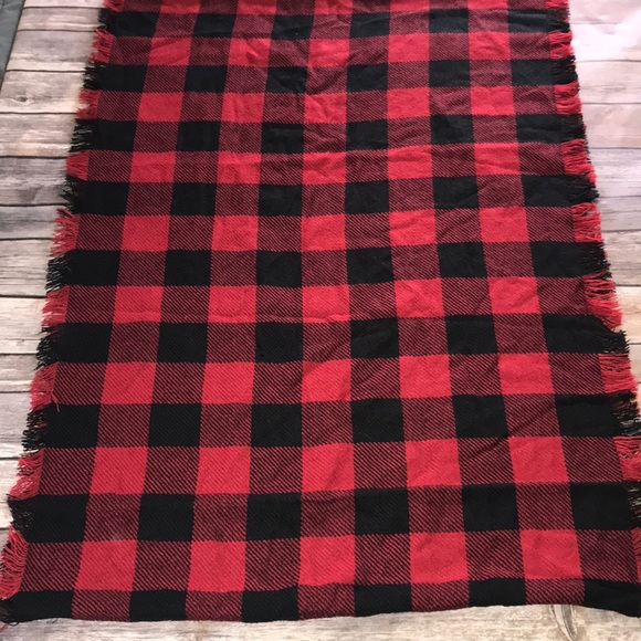 Buffalo Plaid Infinity Scarf - Picture 3 of 4